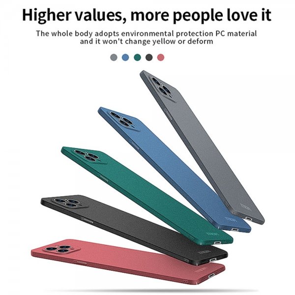 Mofi iPhone 15 Pro Deksel Matte Shield Rød