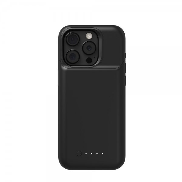 Mophie iPhone 15 Pro Deksel med innebygd Powerbank Juice Pack Svart