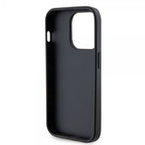 Guess iPhone 15 Pro Deksel Metal Logo Strass Svart