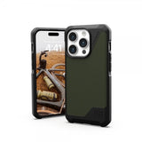 Urban Armor Gear (UAG) iPhone 15 Pro Deksel Metropolis LT MagSafe Kevlar Olive