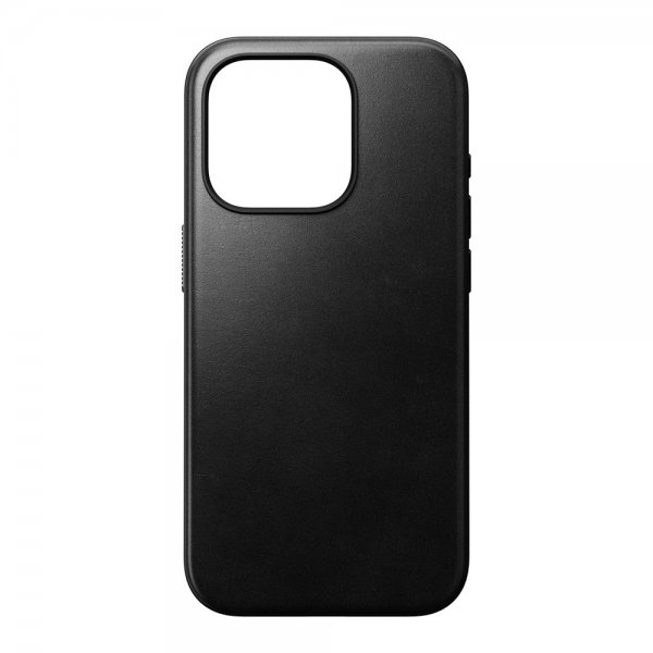 Nomad iPhone 15 Pro Deksel Modern Leather Case Horween Svart