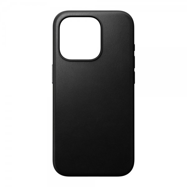Nomad iPhone 15 Pro Deksel Modern Leather Case Svart
