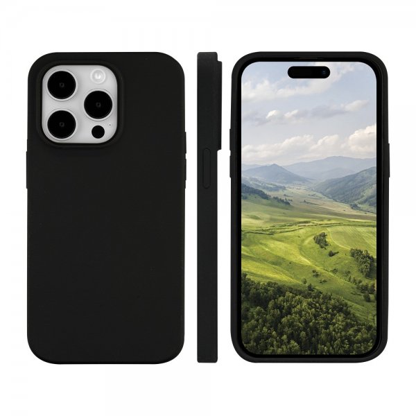 dbramante1928 iPhone 15 Pro Deksel Monaco MagSafe Night Black