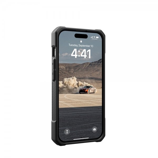 Urban Armor Gear (UAG) iPhone 15 Pro Deksel Monarch Kevlar Black