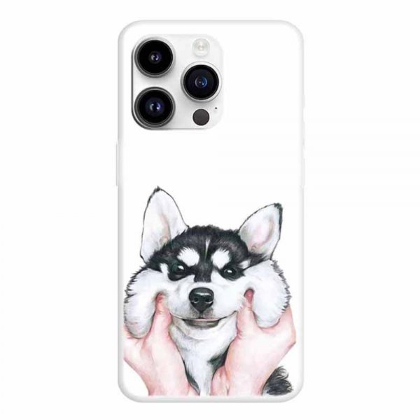 iPhone 15 Pro Deksel Motiv Husky
