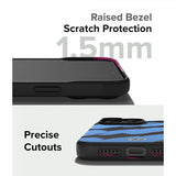 Ringke iPhone 15 Pro Deksel Onyx Design Blue Brush