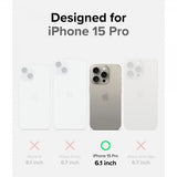 Ringke iPhone 15 Pro Deksel Onyx Grå