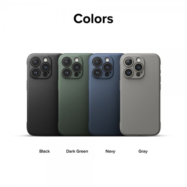 Ringke iPhone 15 Pro Deksel Onyx Grå