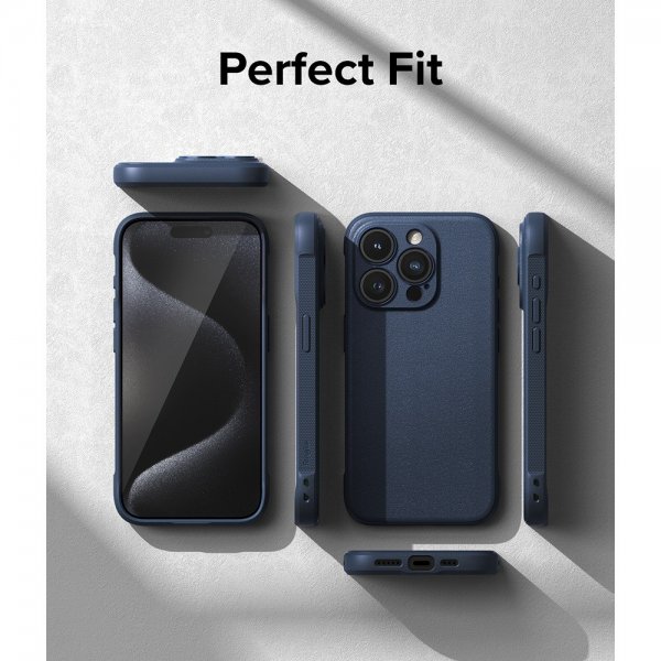 Ringke iPhone 15 Pro Deksel Onyx Navy