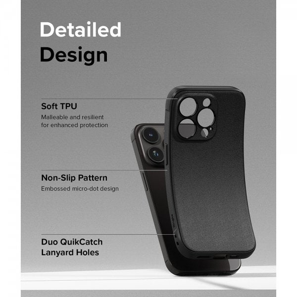 Ringke iPhone 15 Pro Deksel Onyx Svart