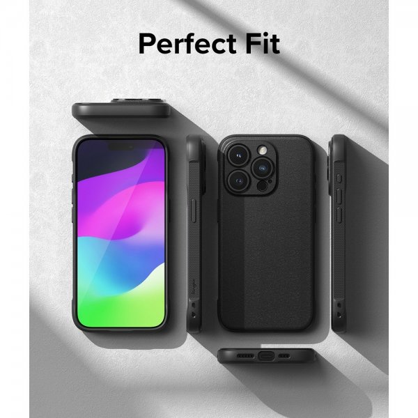 Ringke iPhone 15 Pro Deksel Onyx Svart