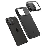 Spigen iPhone 15 Pro Deksel Optik Armor MagFit Svart