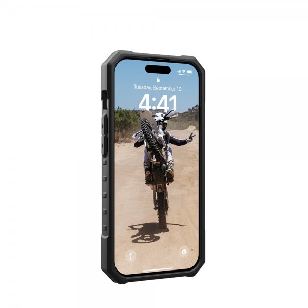 Urban Armor Gear (UAG) iPhone 15 Pro Deksel Pathfinder MagSafe Ice
