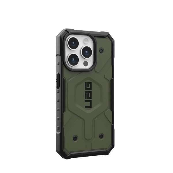 Urban Armor Gear (UAG) iPhone 15 Pro Deksel Pathfinder MagSafe Olive Drab