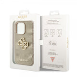 Guess iPhone 15 Pro Deksel Perforated Glitter Gull