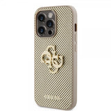 Guess iPhone 15 Pro Deksel Perforated Glitter Gull