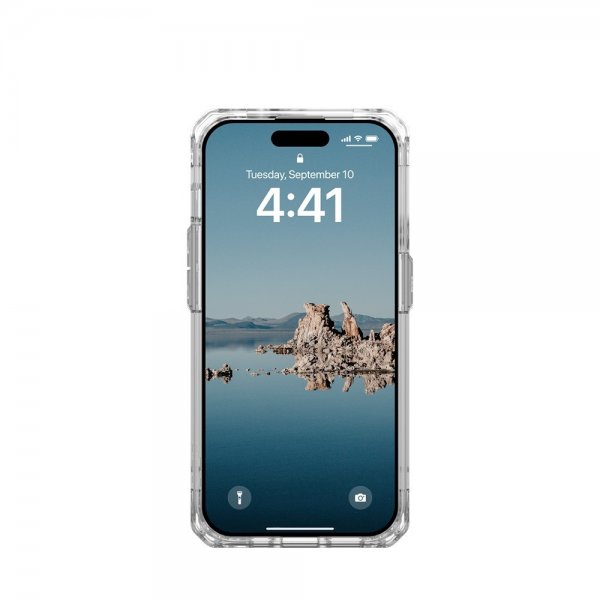 Urban Armor Gear (UAG) iPhone 15 Pro Deksel Plyo MagSafe Ice Gull