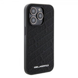 Karl Lagerfeld iPhone 15 Pro Deksel Quilted K Pattern Svart