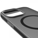 Decoded iPhone 15 Pro Deksel Recycled Plastic Clear Case Transparent Svart