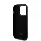Karl Lagerfeld iPhone 15 Pro Deksel Rhinestone Svart