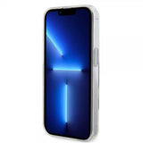 Karl Lagerfeld iPhone 15 Pro Deksel Ring Stand MagSafe Hvit