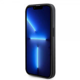 Guess iPhone 15 Pro Deksel Saffiano MagSafe Svart
