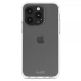 holdit iPhone 15 Pro Deksel Seethru Hvit