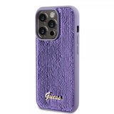 Guess iPhone 15 Pro Deksel Sequin Lilla