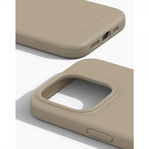Ideal of Sweden iPhone 15 Pro Deksel Silicone Case MagSafe Beige