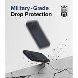 Ringke iPhone 15 Pro Deksel Silicone Magnetic Deep Blue