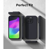 Ringke iPhone 15 Pro Deksel Silicone Magnetic Deep Blue
