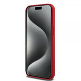 Ferrari iPhone 15 Pro Deksel Silicone MagSafe Rød