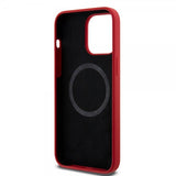 Ferrari iPhone 15 Pro Deksel Silicone MagSafe Rød