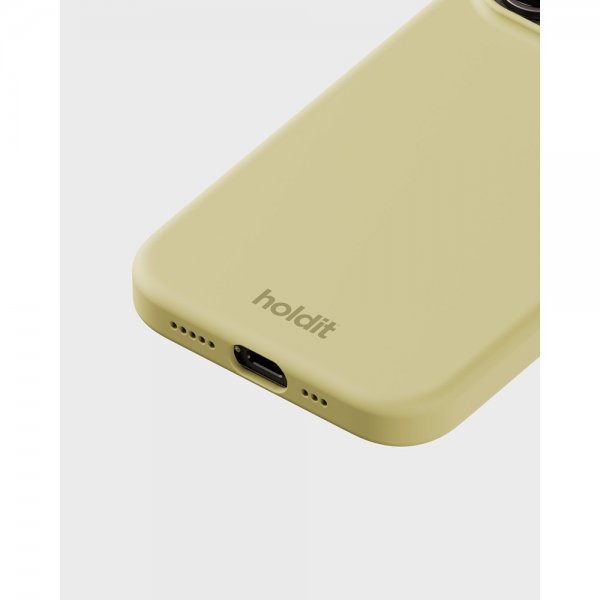 holdit iPhone 15 Pro Deksel Silikon Biscotti