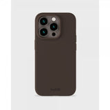 holdit iPhone 15 Pro Deksel Silikon Chocolate
