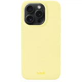 holdit iPhone 15 Pro Deksel Silikon Lemonade