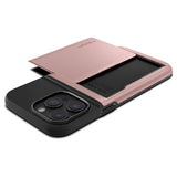 Spigen iPhone 15 Pro Deksel Slim Armor CS Rose Gold