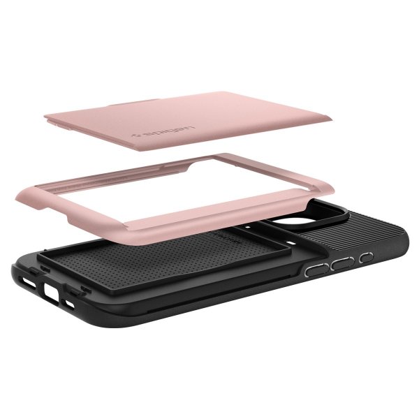 Spigen iPhone 15 Pro Deksel Slim Armor CS Rose Gold