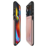 Spigen iPhone 15 Pro Deksel Slim Armor CS Rose Gold