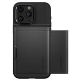 Spigen iPhone 15 Pro Deksel Slim Armor CS Svart