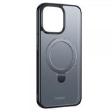 Baseus iPhone 15 Pro Deksel Smart Ring Series MagSafe Svart