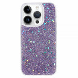 Nordic Covers iPhone 15 Pro Deksel Sparkle Series Lilac Purple