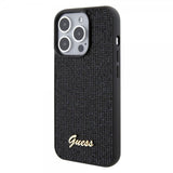Guess iPhone 15 Pro Deksel Square Mirror Svart