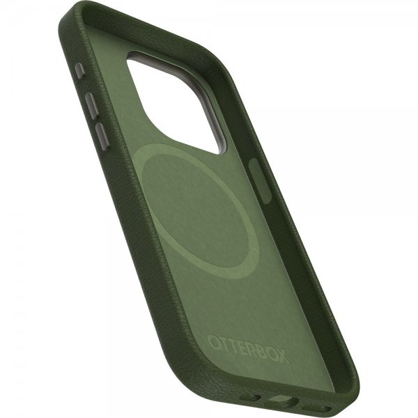 Otterbox iPhone 15 Pro Deksel Symmetry Cactus Leather MagSafe Cactus Groove