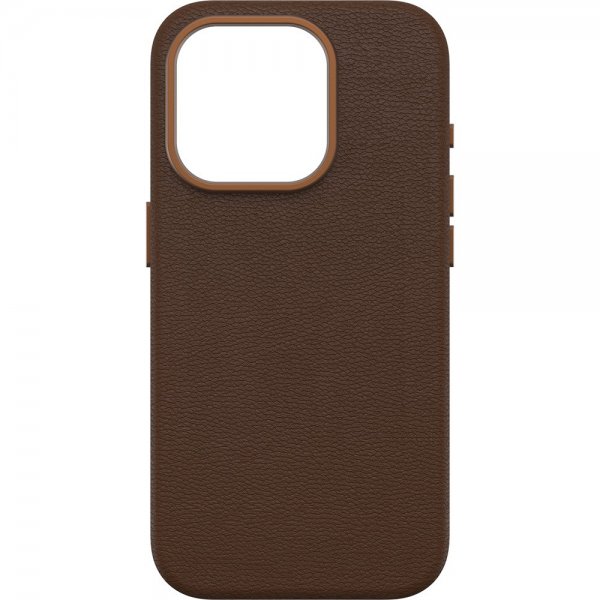 Otterbox iPhone 15 Pro Deksel Symmetry Cactus Leather MagSafe Rich Adobe