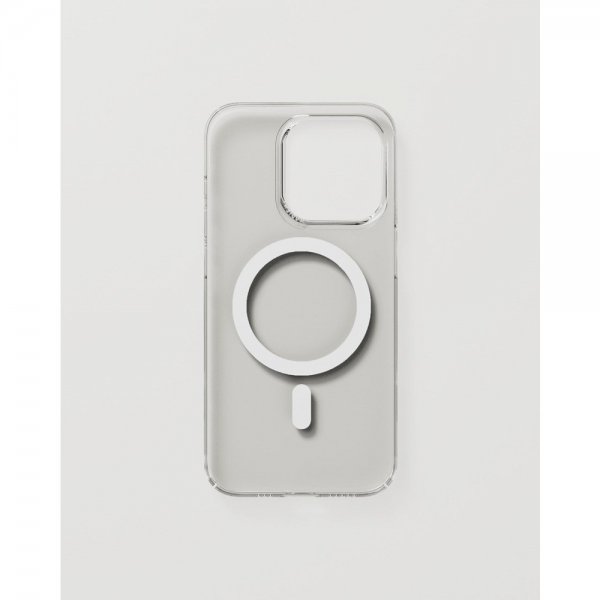 Nudient iPhone 15 Pro Deksel Thin Case MagSafe Transparent