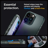 Spigen iPhone 15 Pro Deksel Thin Fit Abyss Green
