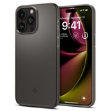 Spigen iPhone 15 Pro Deksel Thin Fit Gunmetal