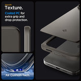 Spigen iPhone 15 Pro Deksel Thin Fit Gunmetal