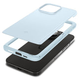 Spigen iPhone 15 Pro Deksel Thin Fit Mute Blue